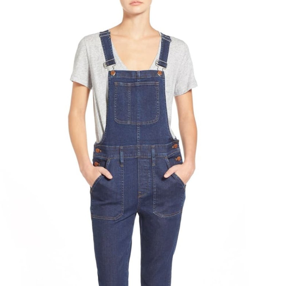 Madewell Skinny Overalls